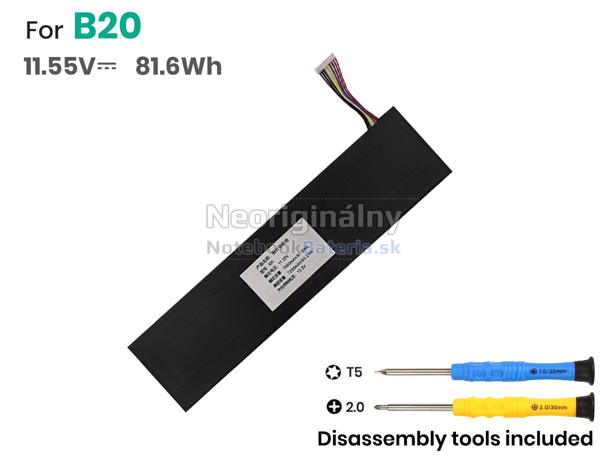 Náhradná batéria pre TongfangPC B20