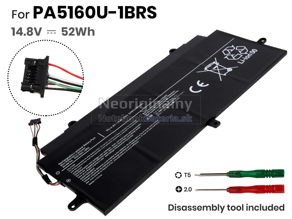 Náhradná batéria pre Toshiba KIRA-101