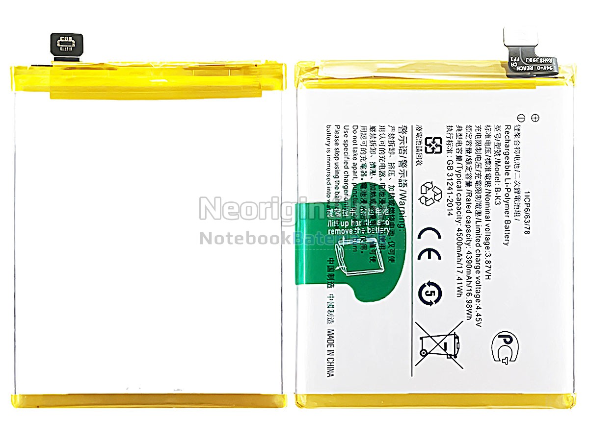 Náhradná batéria pre Vivo B-K3