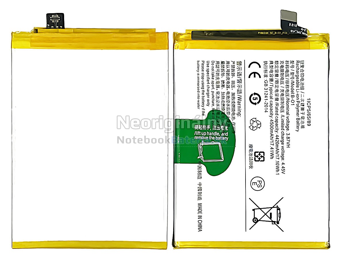 Náhradná batéria pre Vivo B-O1