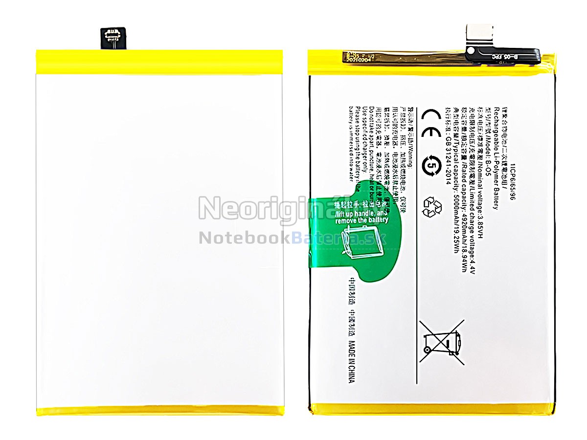 Náhradná batéria pre Vivo B-O5