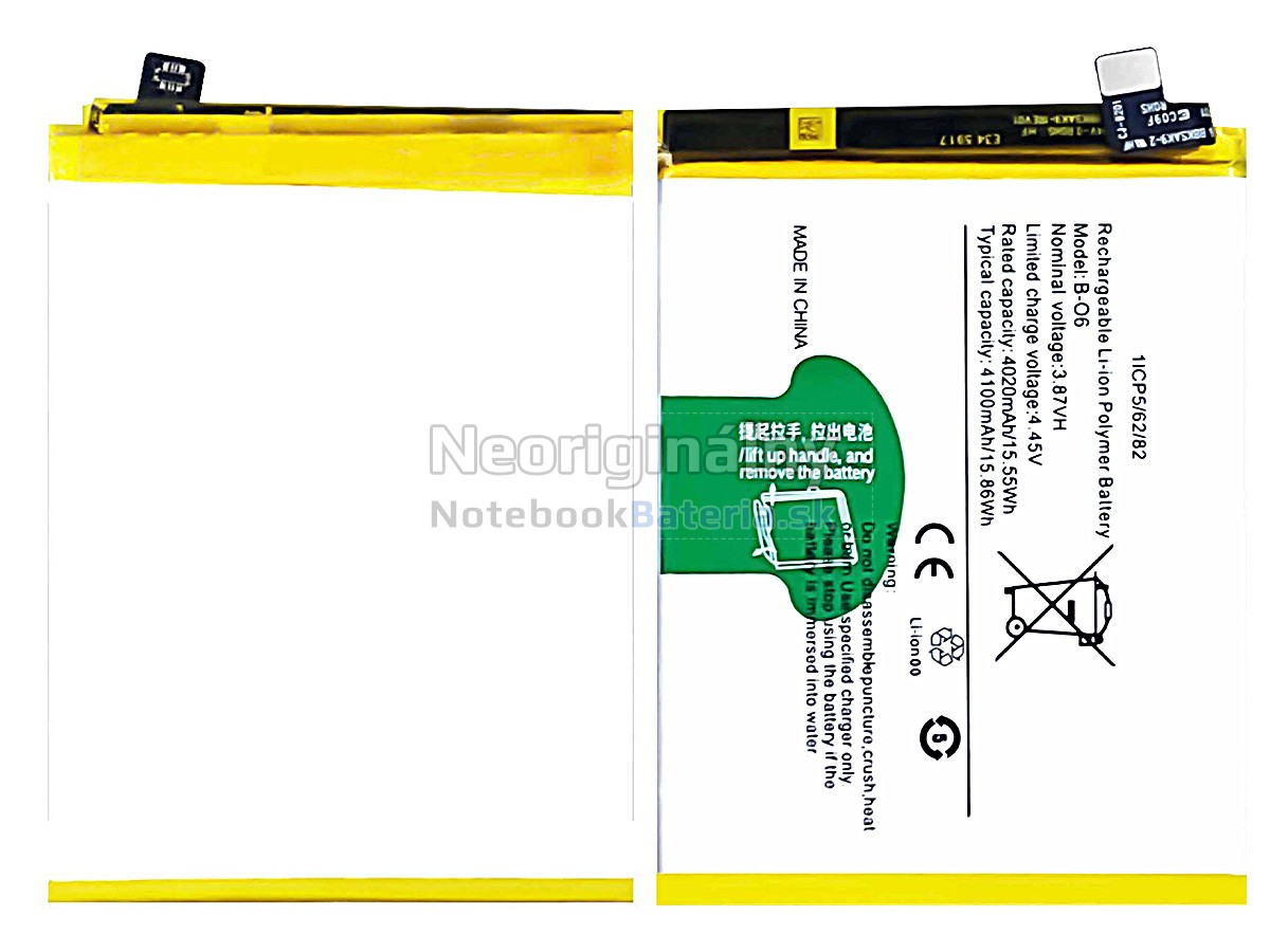 Náhradná batéria pre Vivo B-O6