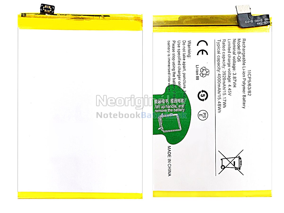 Náhradná batéria pre Vivo B-Q6