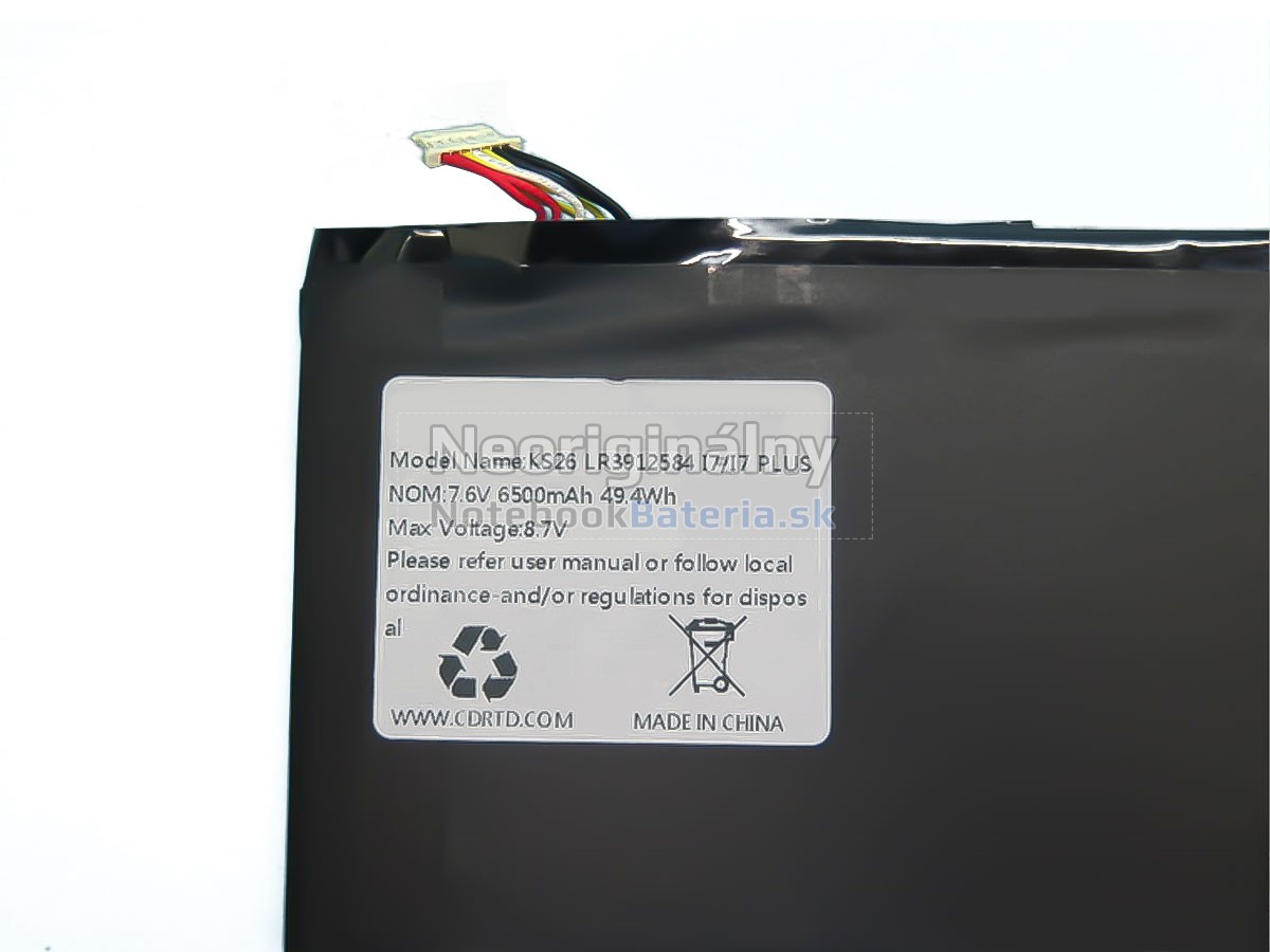 Náhradná batéria pre VOYO VBOOK I7 PLUS KS26