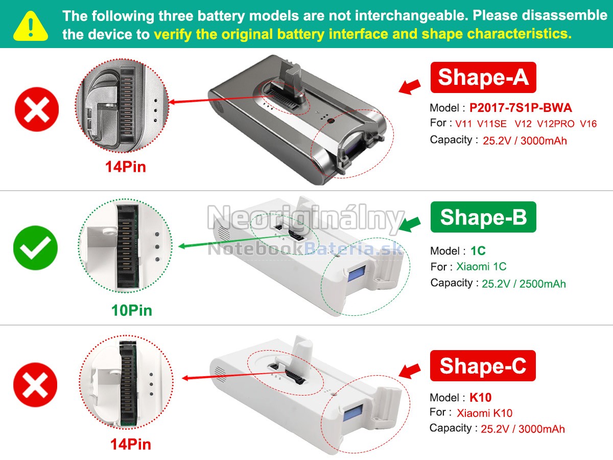 Náhradná batéria pre XiaoMi P2017-7S1P-BWA