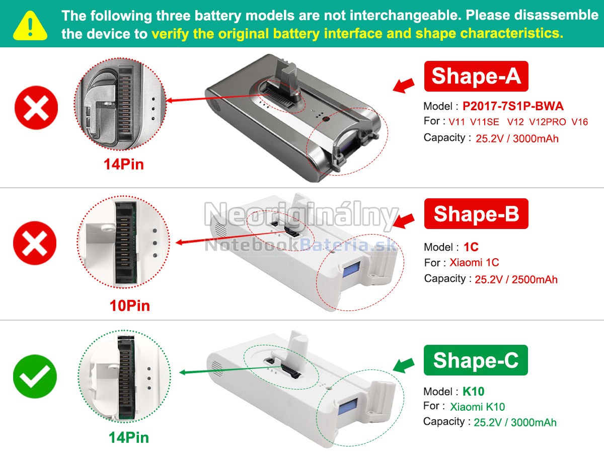 Náhradná batéria pre XiaoMi P2017-7S1P-BWA