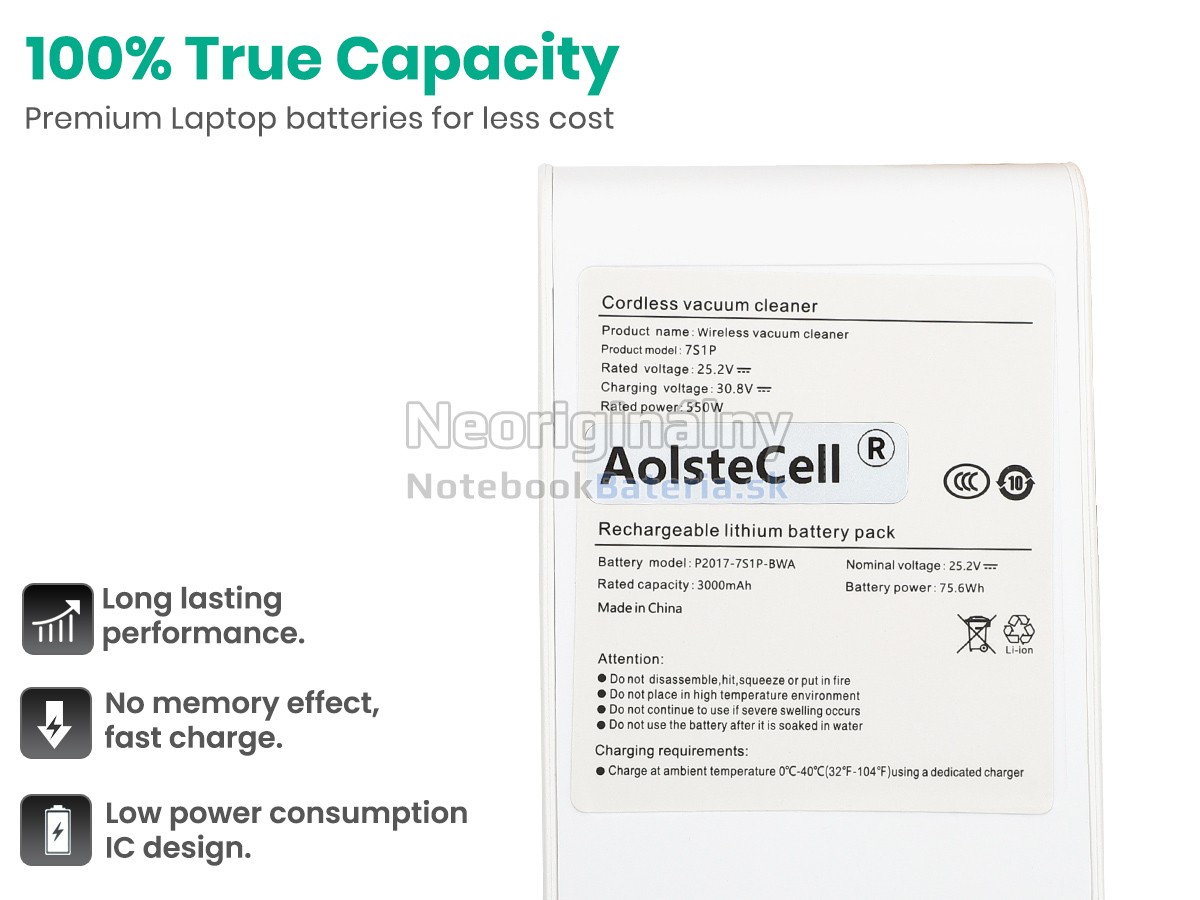 Náhradná batéria pre XiaoMi P2017-7S1P-BWA