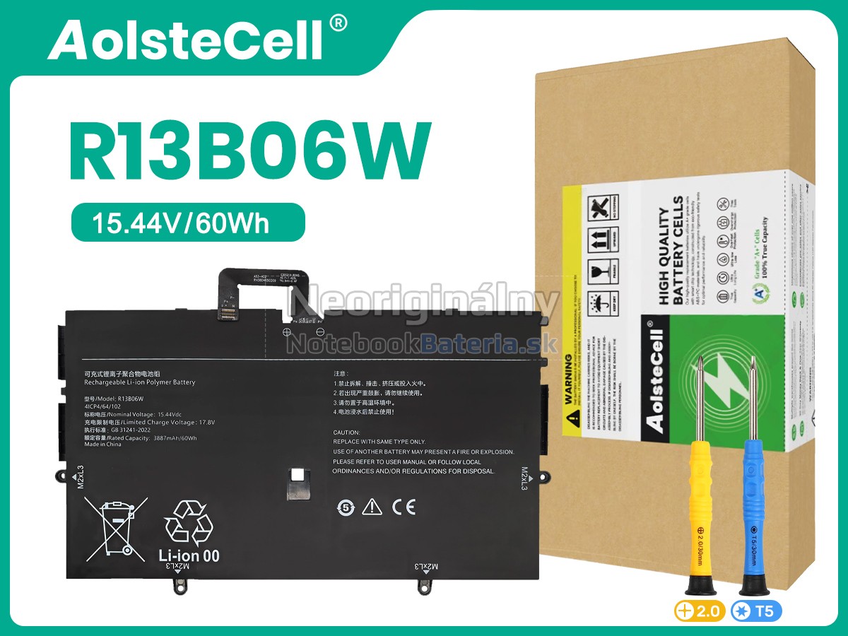 Náhradná batéria pre XiaoMi AIR13 MIF2209-AG