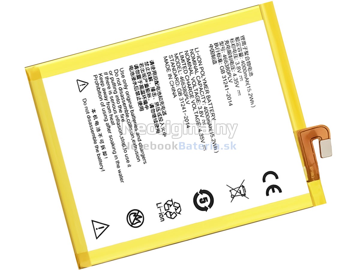Náhradná batéria pre ZTE BP883-E180