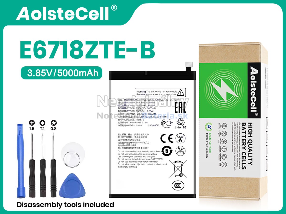 Náhradná batéria pre ZTE E6718ZTE-B