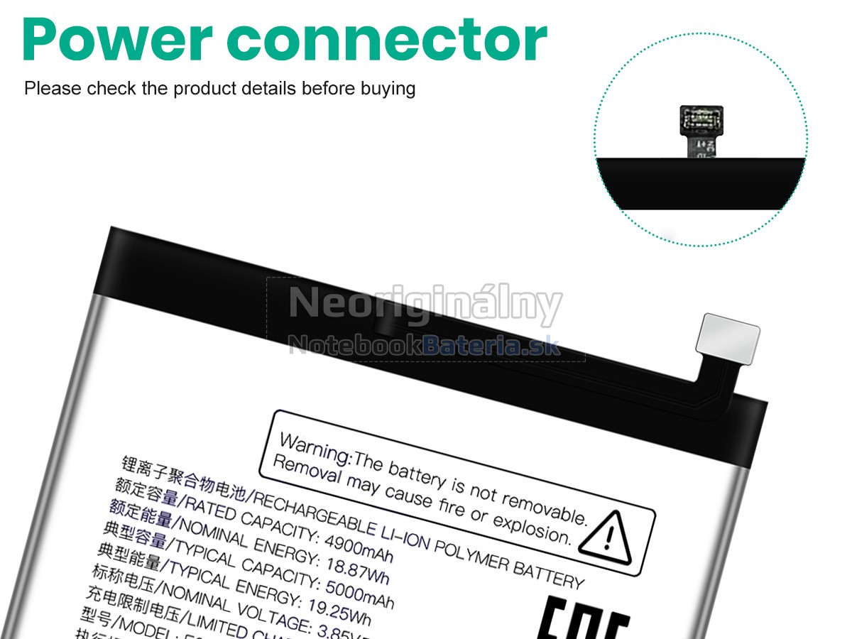 Náhradná batéria pre ZTE E6718ZTE-B