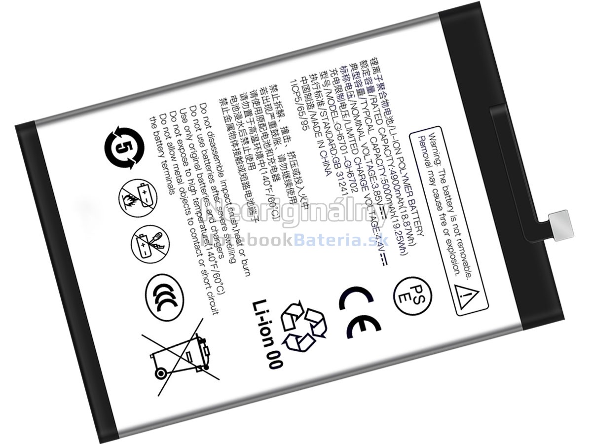 Náhradná batéria pre ZTE GH6701-GH6702