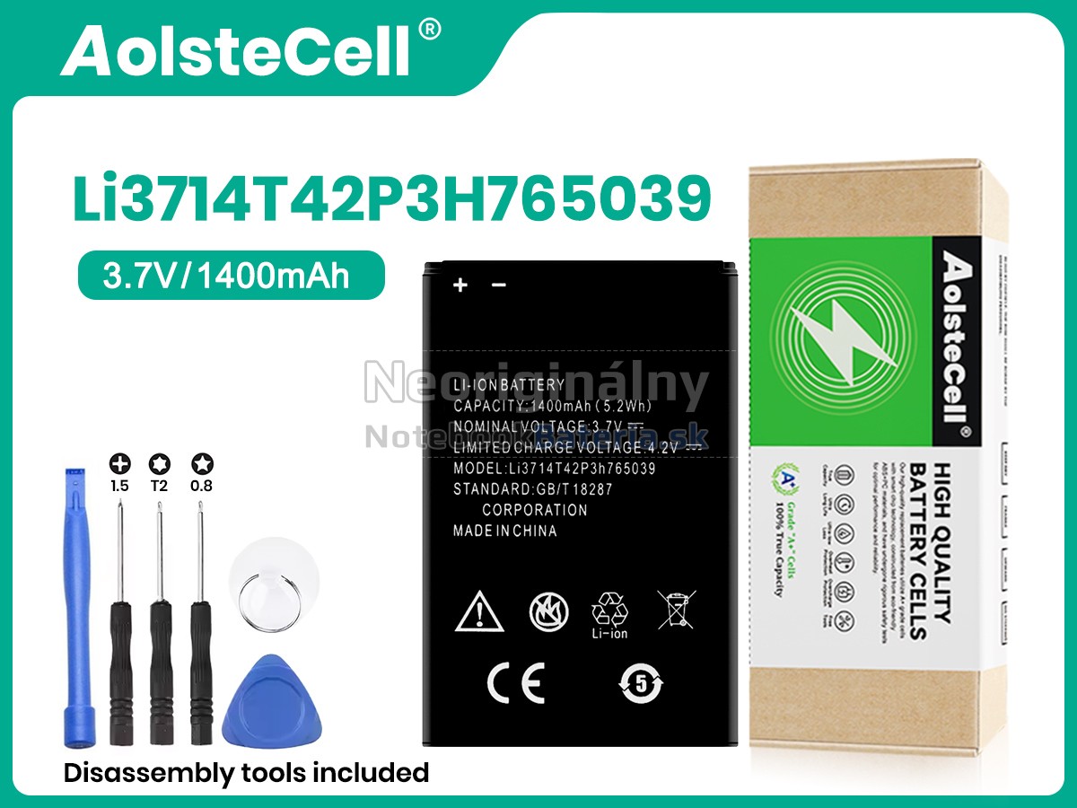 Náhradná batéria pre ZTE LI3714T42P3H765039