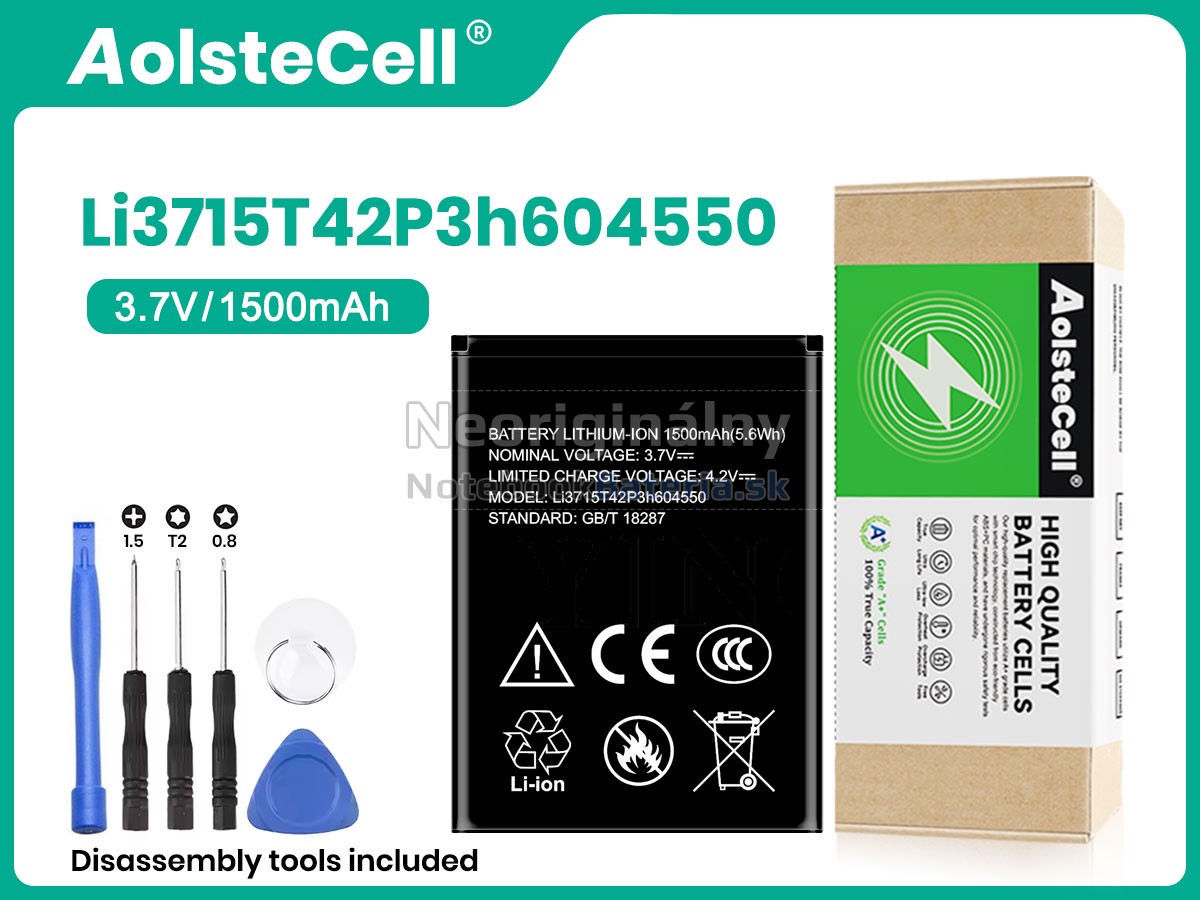 Náhradná batéria pre ZTE LI3715T42P3H604550