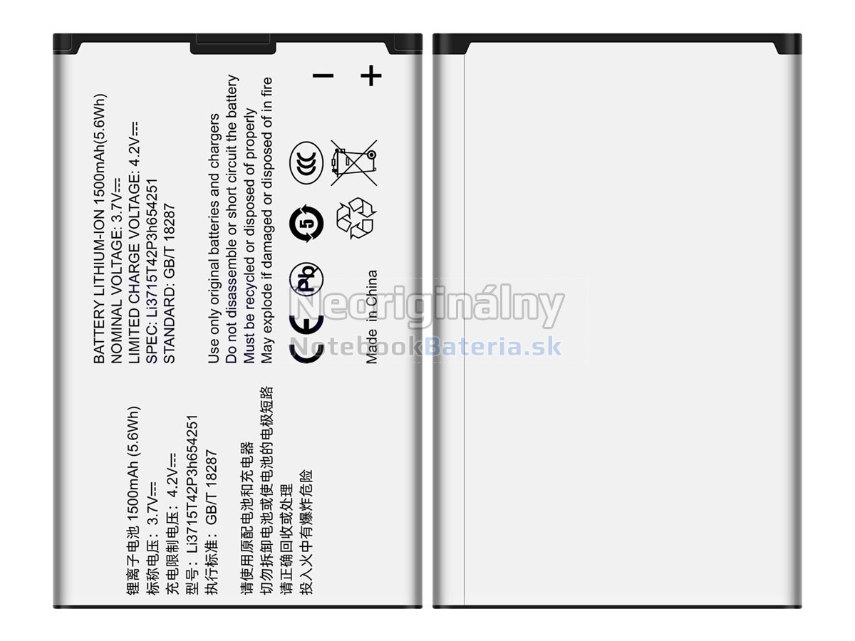 Náhradná batéria pre ZTE U805